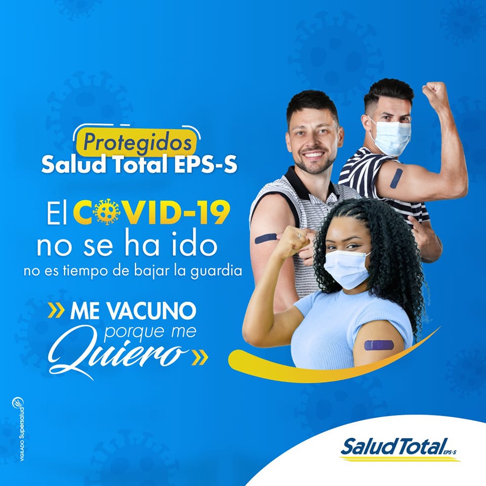 Salud Total EPS - Invitamos a todos nuestros protegidos a ponerse al ...