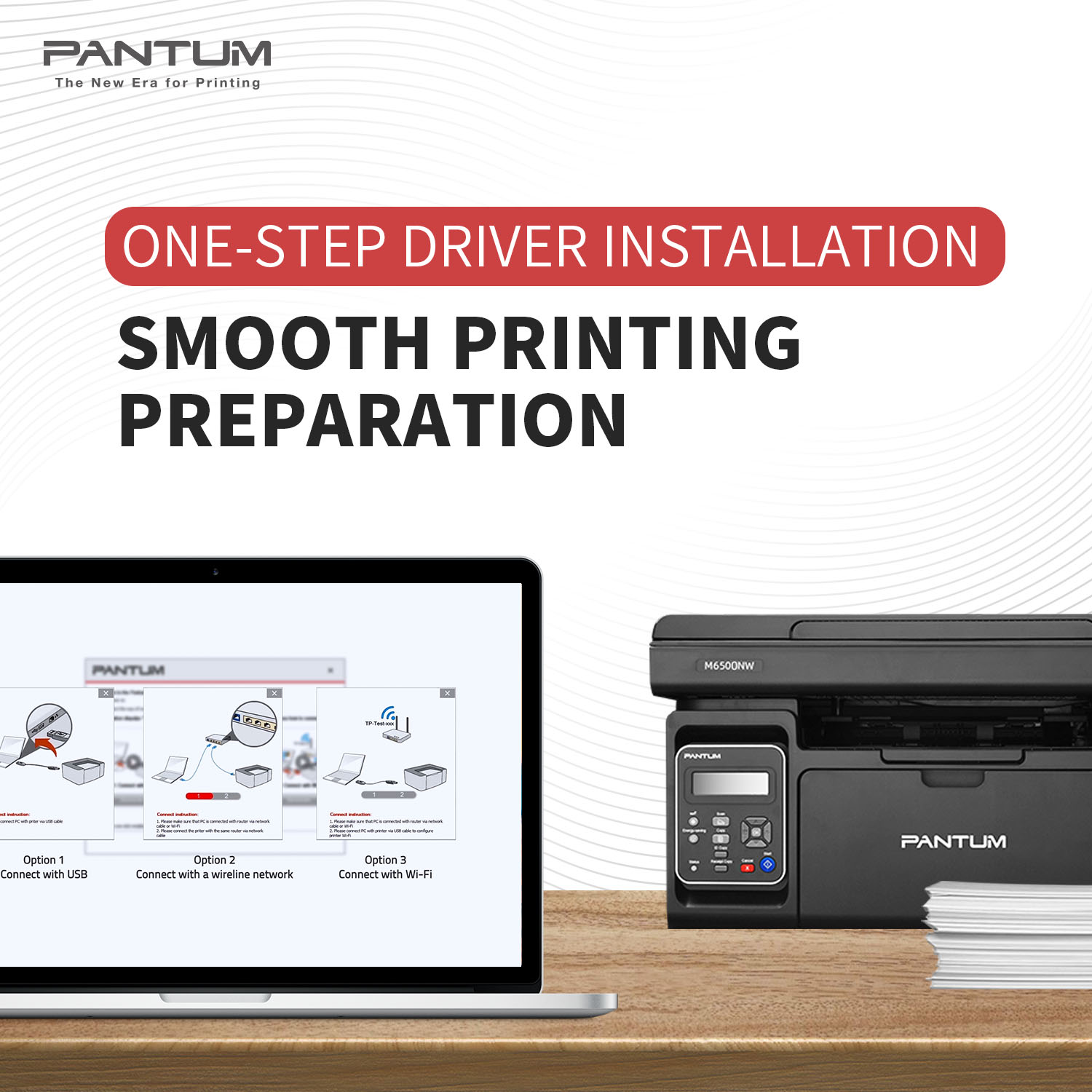 Pantum - 😎Install the printer driver and start printing with just one ...
