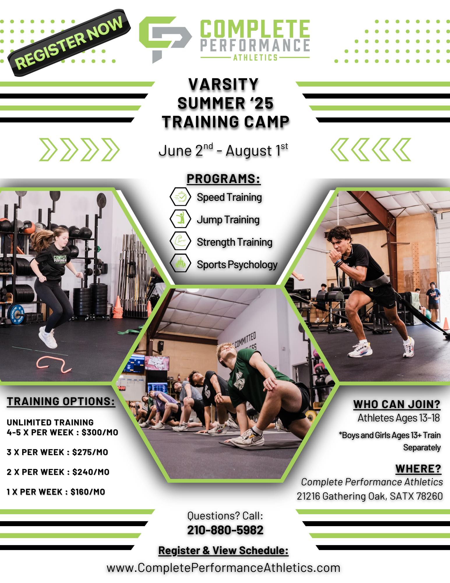 Complete Performance Athletics | San Antonio TX