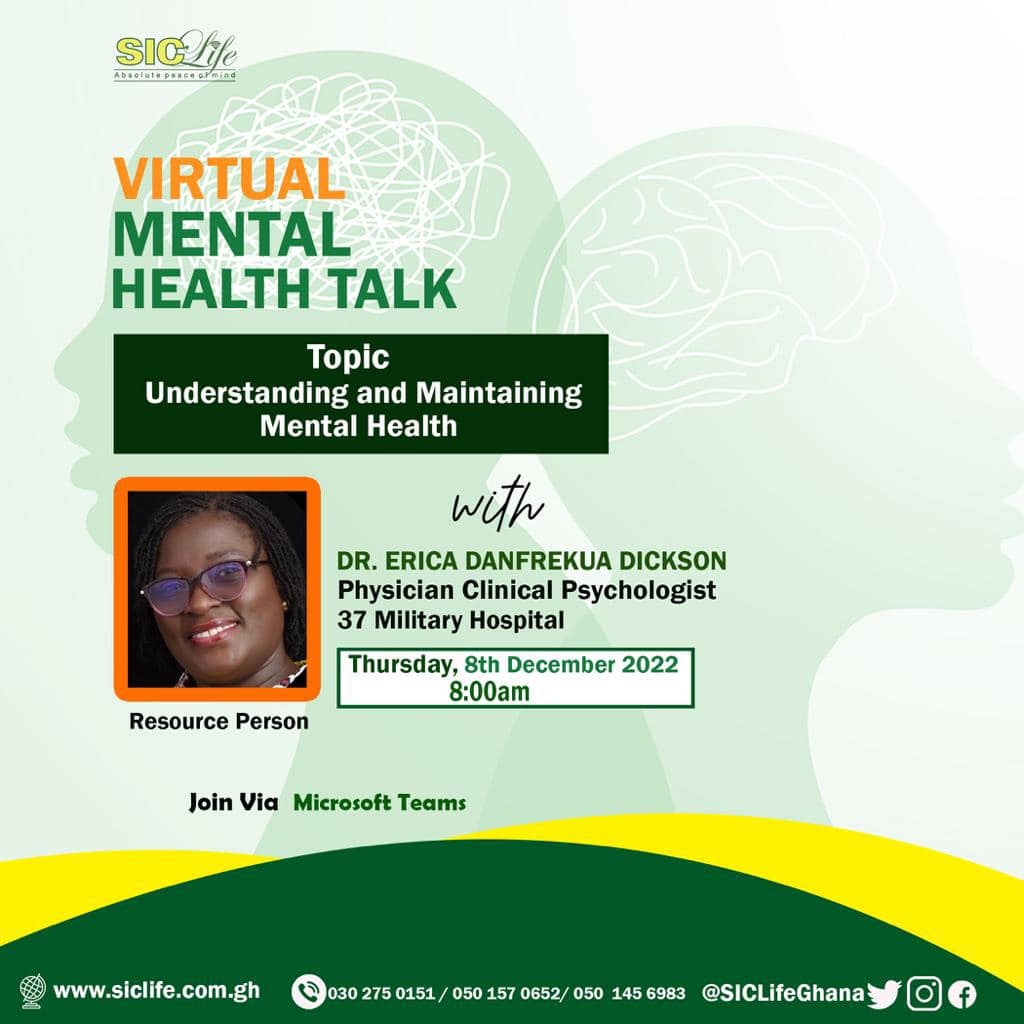 SICLife - The importance of having discussions on mental health cannot ...