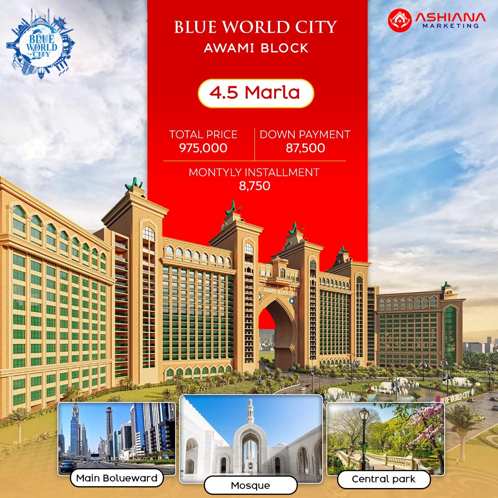 Ashiana - Blue World City has really revolutionized the Capital Real ...