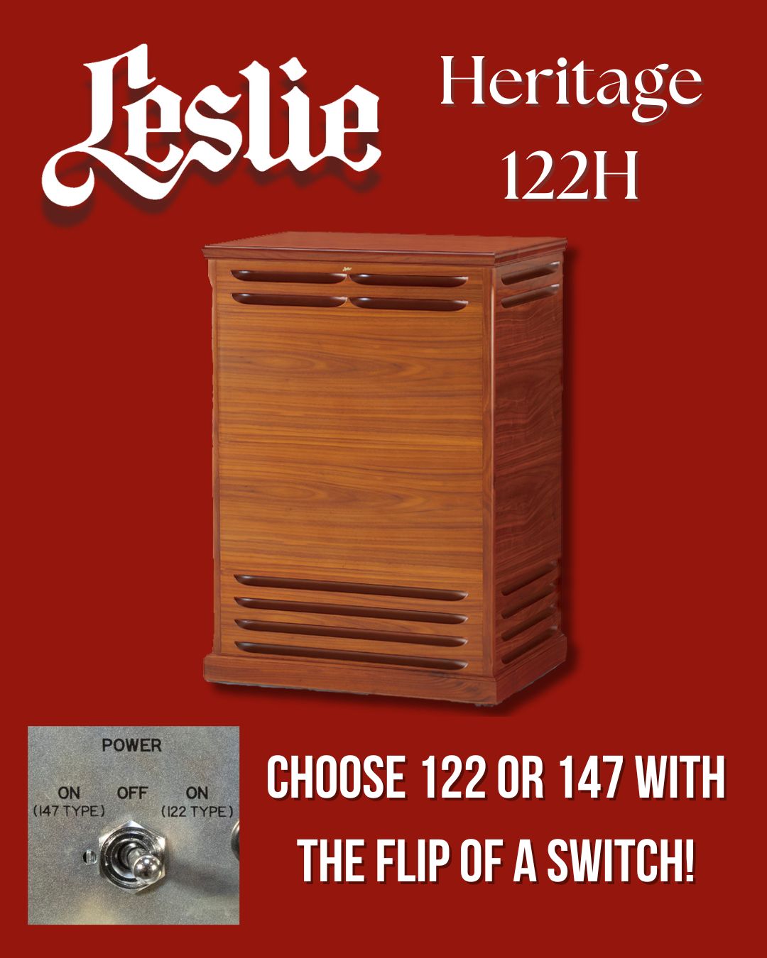 Leslieページ Introducing new Leslie 3500 and 991 models
