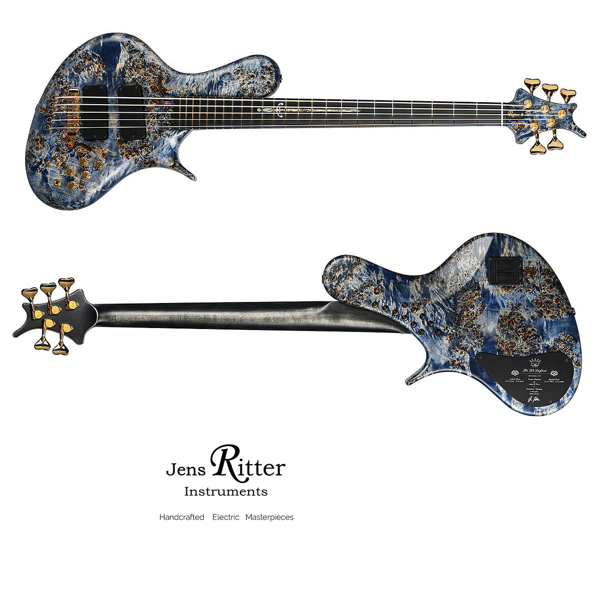 The R8 Singlecut with a 1-piece... - Jens Ritter Instruments