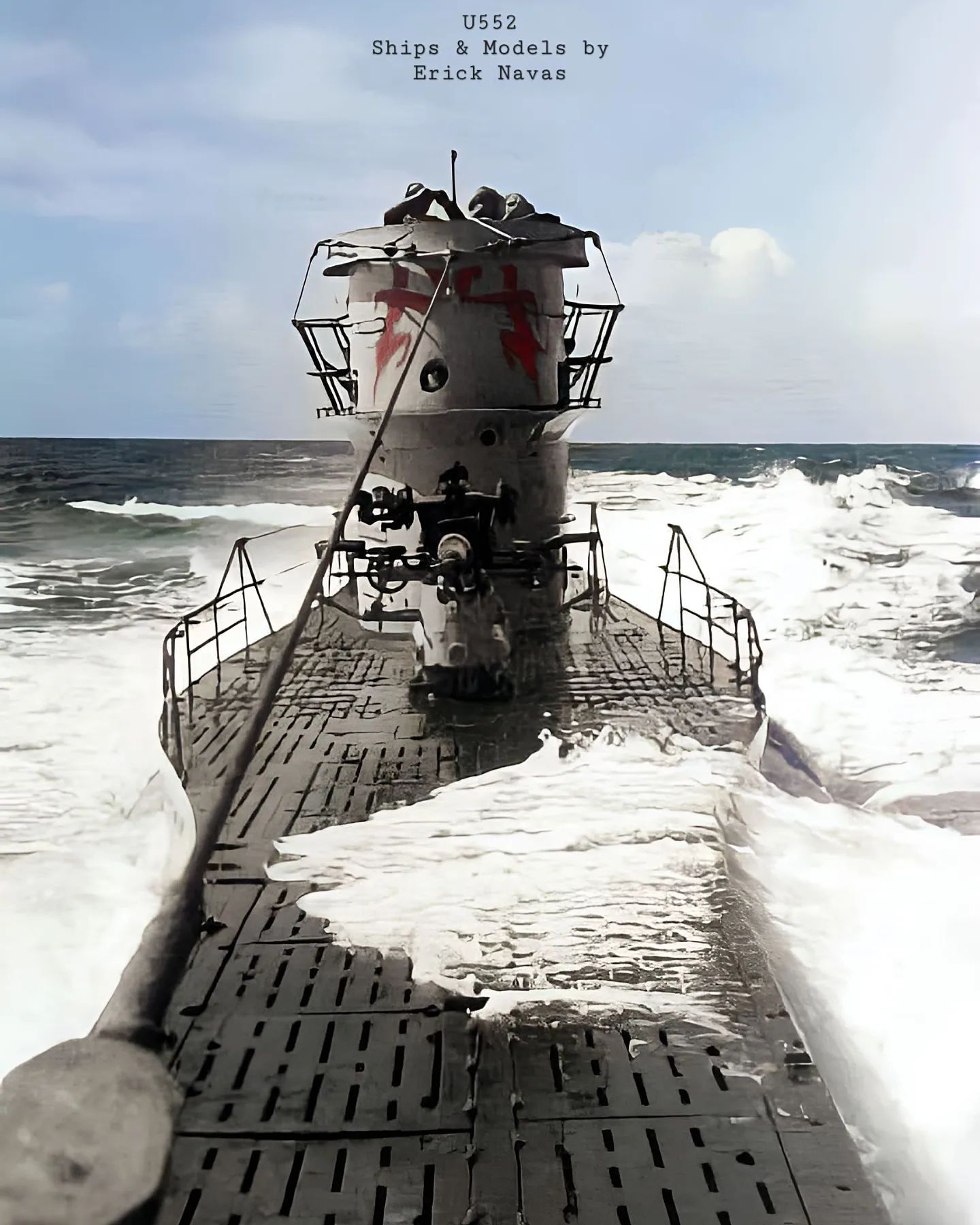 Ships - German submarine U-552 was a Type VIIC U-boat built for Nazi ...