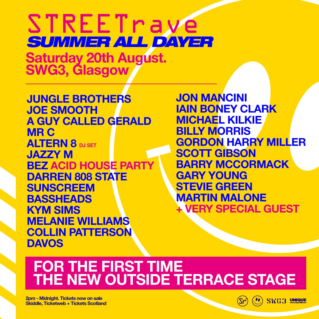 STREETrave - FULL LINE-UP ANNOUNCED! FEATURING ARTISTS OVER 4 ARENAS ...