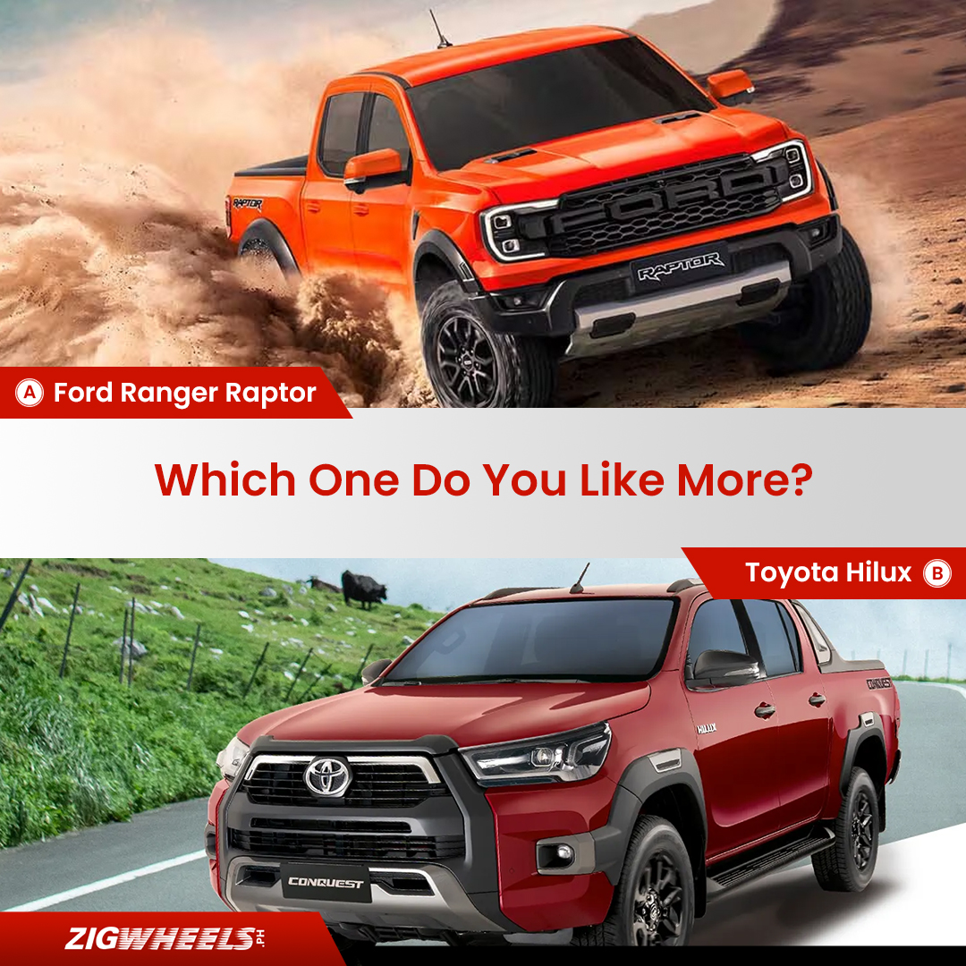 ZigWheels - 💪Battle of the Pickup Titans 👉Ford Ranger Raptor vs Toyota ...