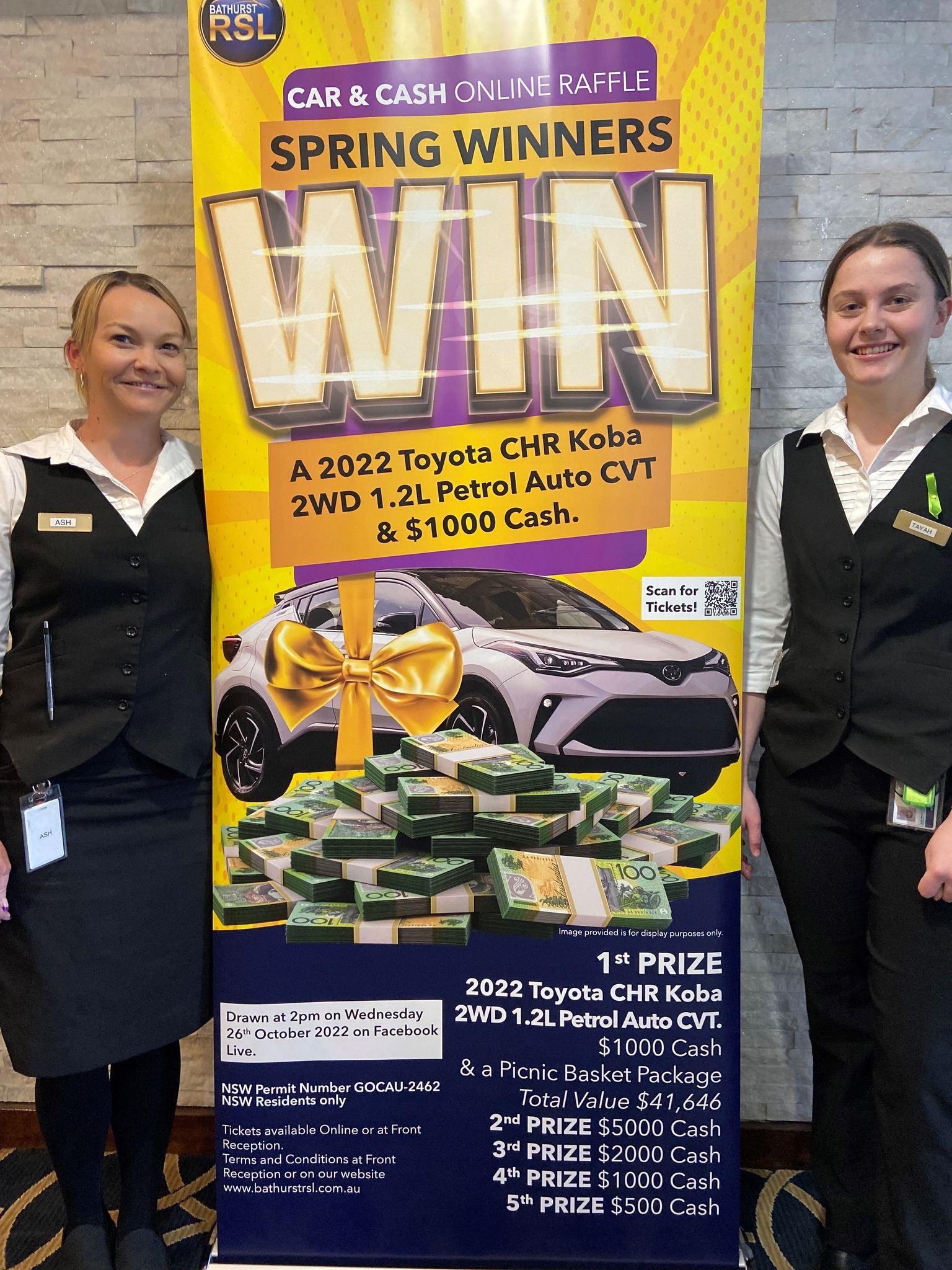 The Grind - Our Spring Winners Car and Cash Raffle will be... | Facebook