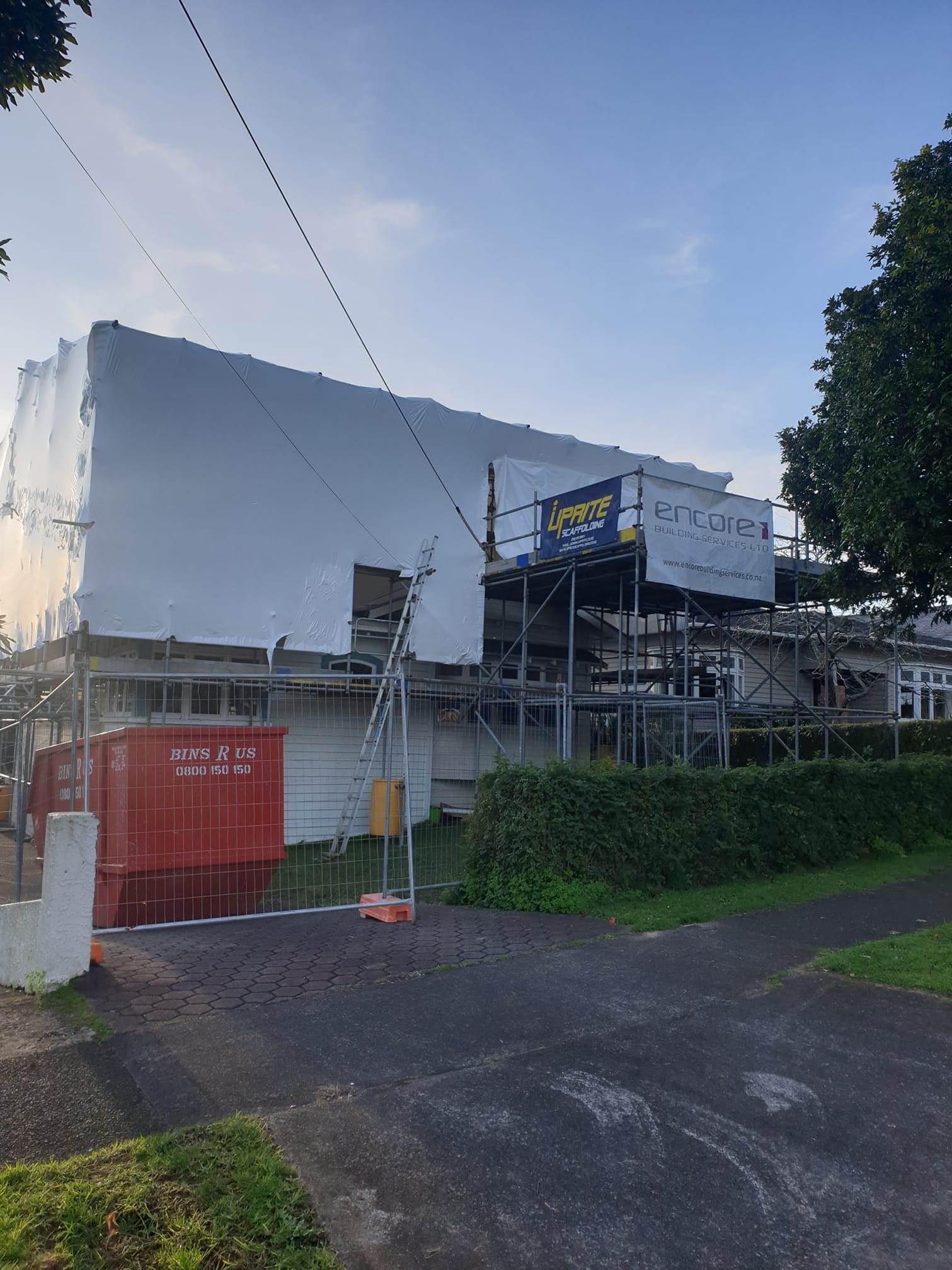 Encore - Our Mt Albert project safe and snug in its cocoon of ...