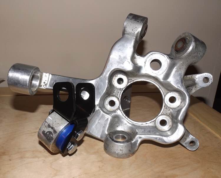 Z32 aluminum knuckles with BNIB S14 coilover mount adapter - Auto Parts ...