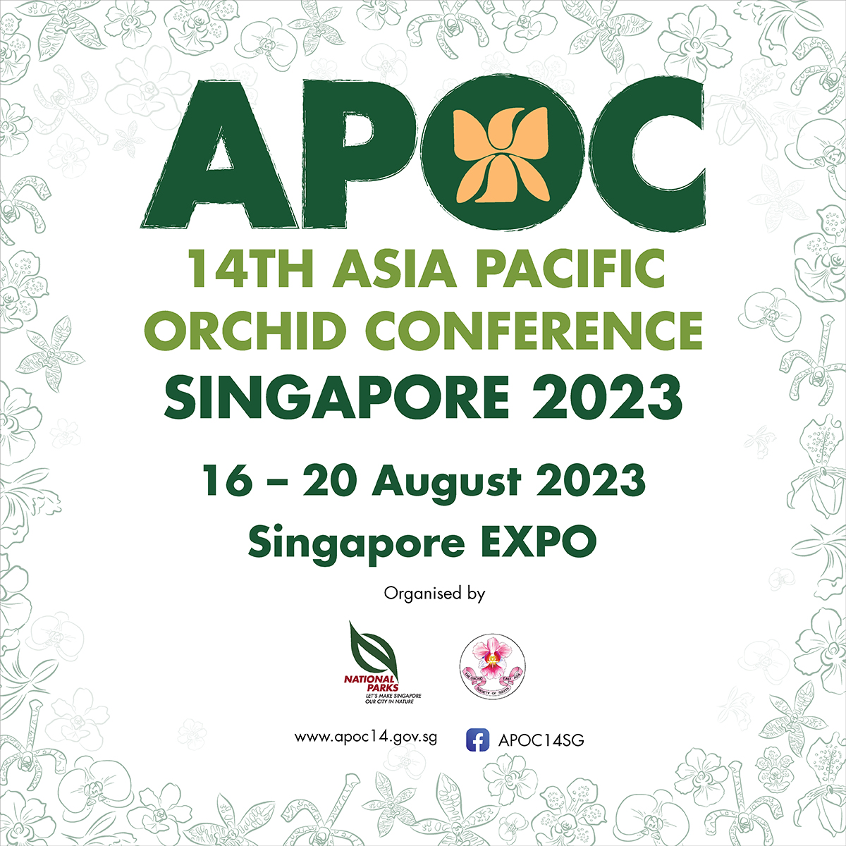 The largest orchid conference... - Singapore Botanic Gardens | Facebook