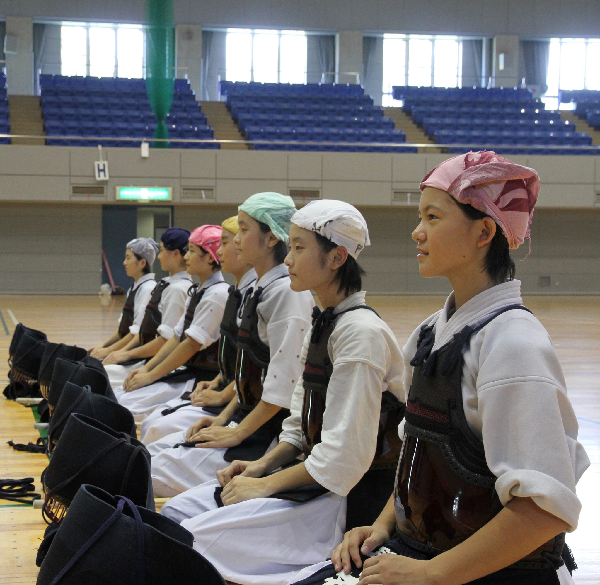 錦町役場 - 【いよいよ出発です！】 錦中学校女子剣道部が明日全国大会