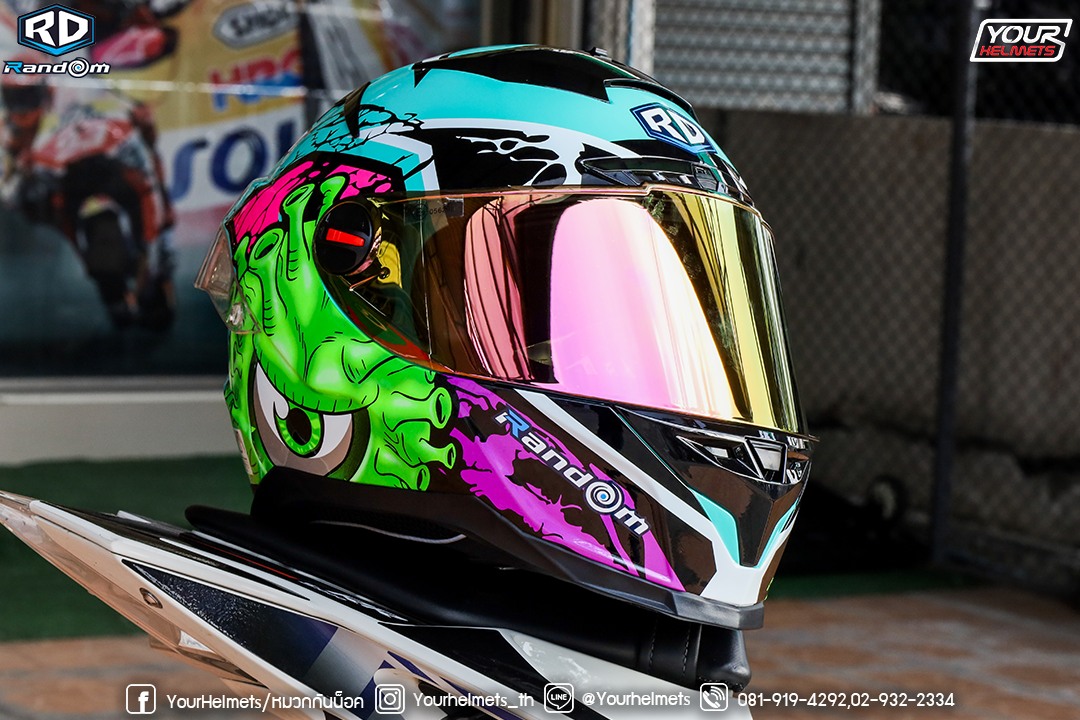 🏁 หมวกกันน็อค RANDOM HELMETS... - YOUR Helmets /หมวกกันน๊อค