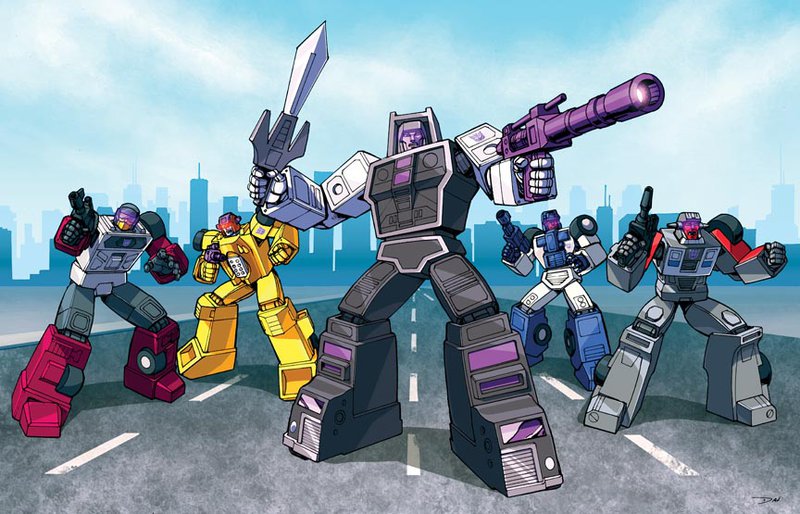 Megatron, and The Anti-Troll CHOOM Army - On the left is another iconic ...