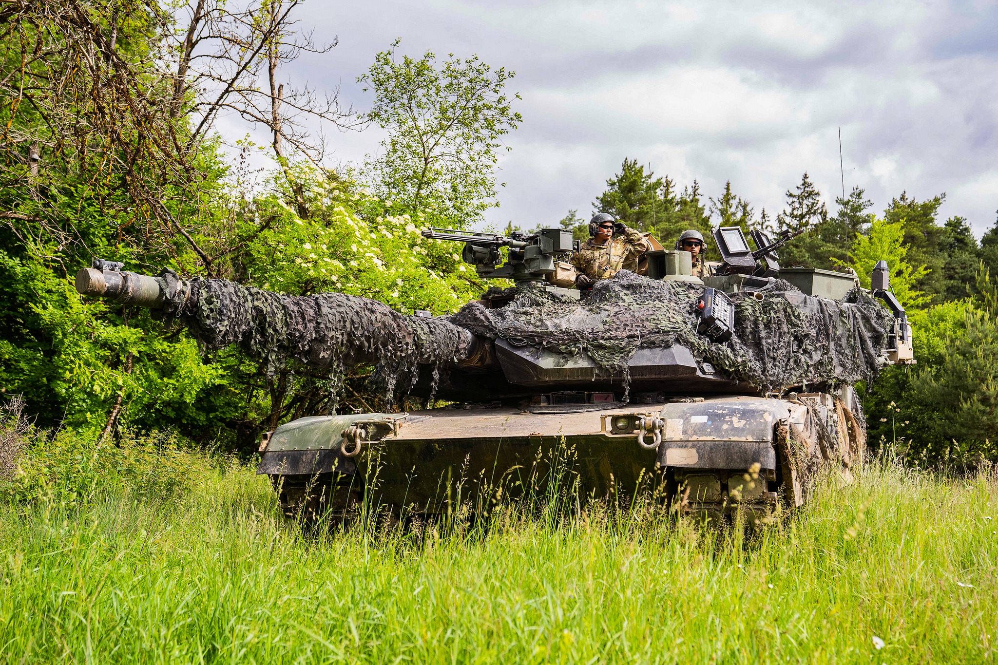M1 - U.S. Army M1A2 SEP v2 Abrams Main Battle Tank assigned to tankers ...