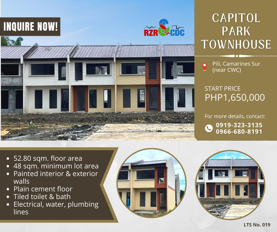 Pili House and Lot For Sale | Pili