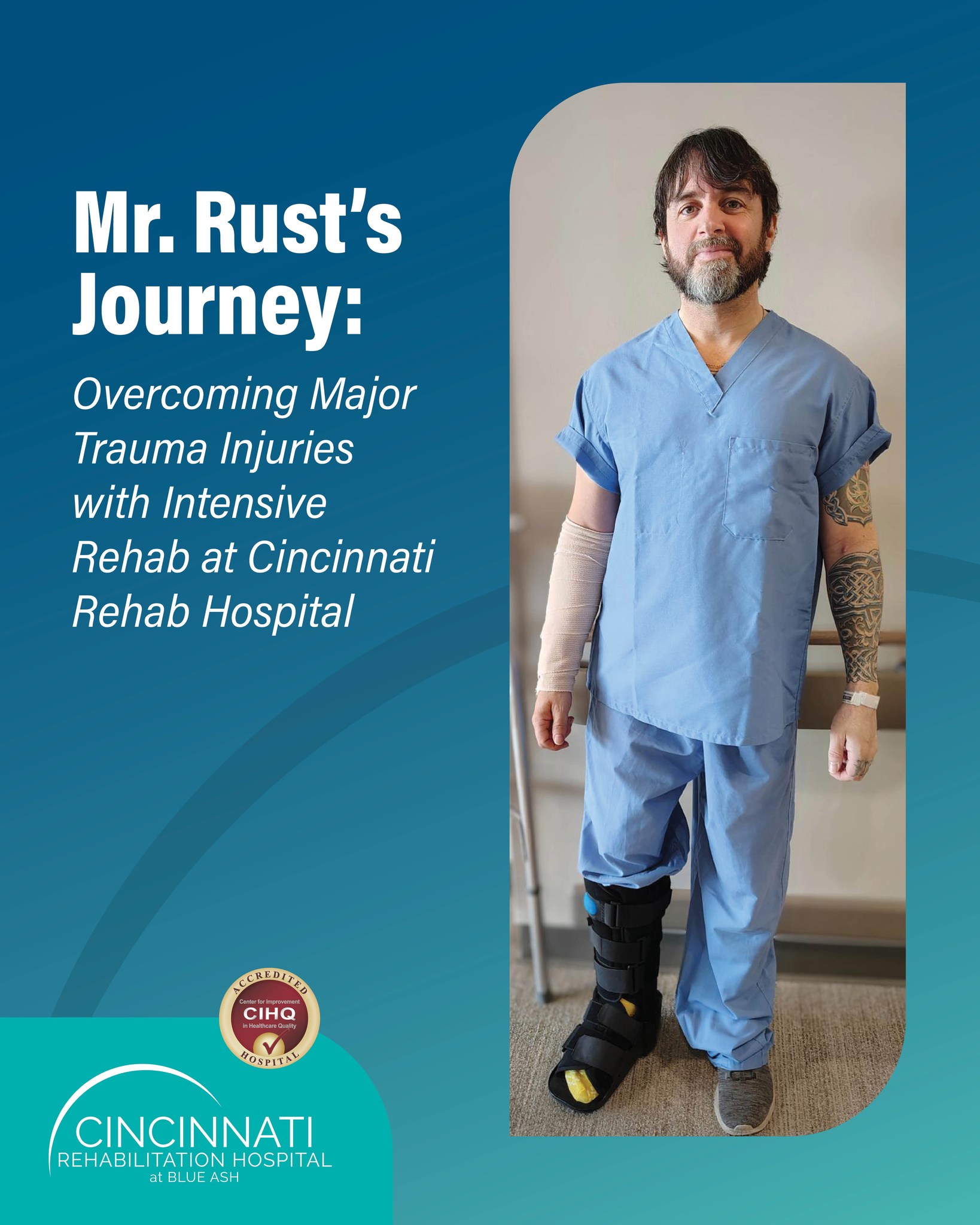 Cincinnati - After sustaining major multiple trauma injuries in a motor ...