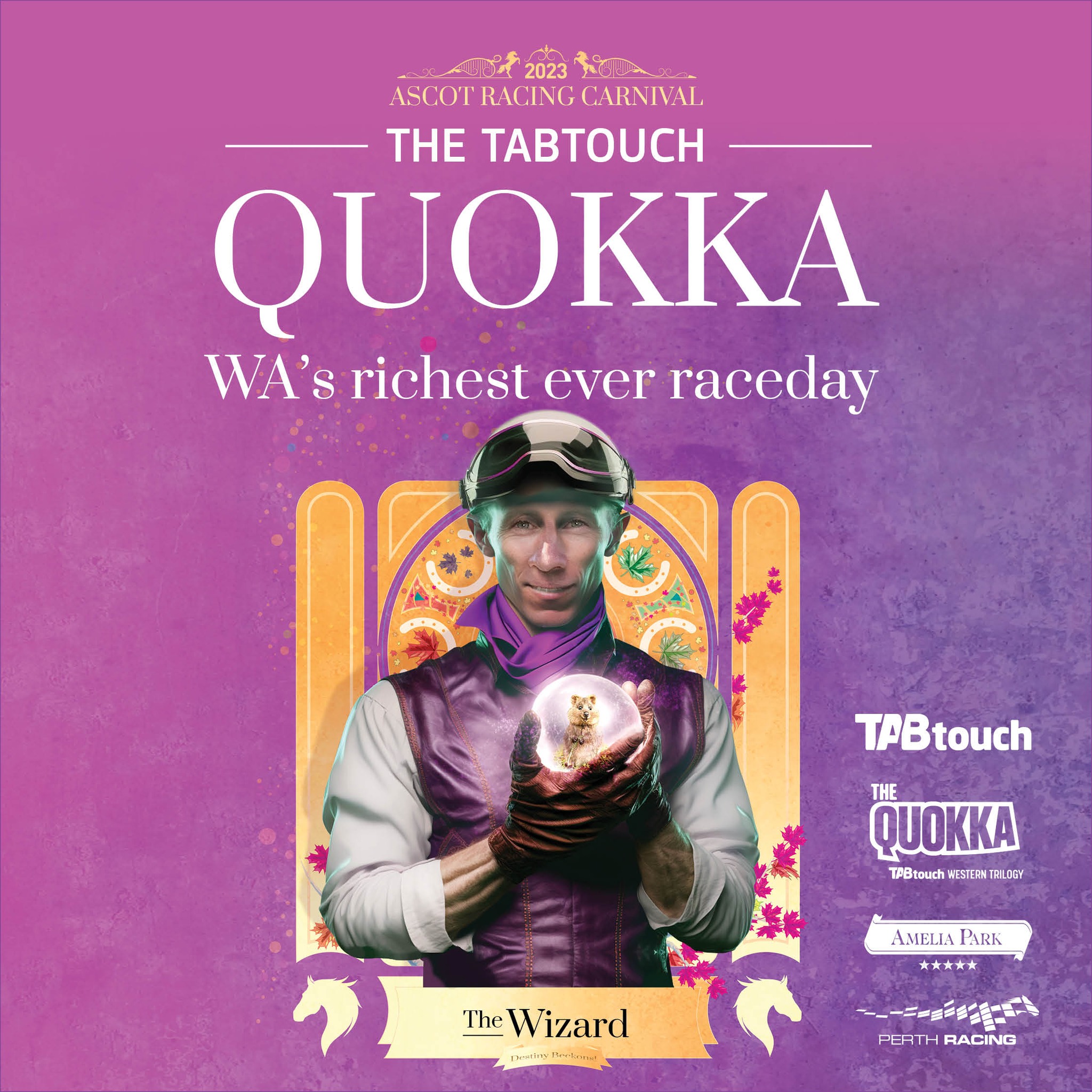 Perth Racing - Introducing THE TABTOUCH QUOKKA, WA’s...