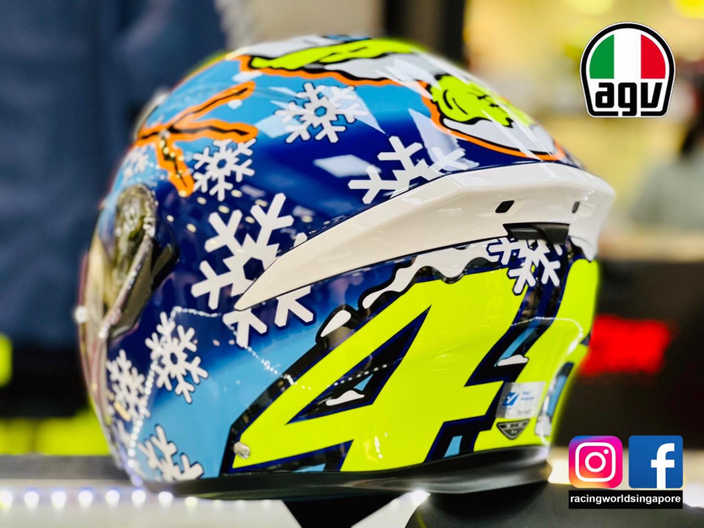 AGV K-3 SV Rossi winter test 2016 helmet review