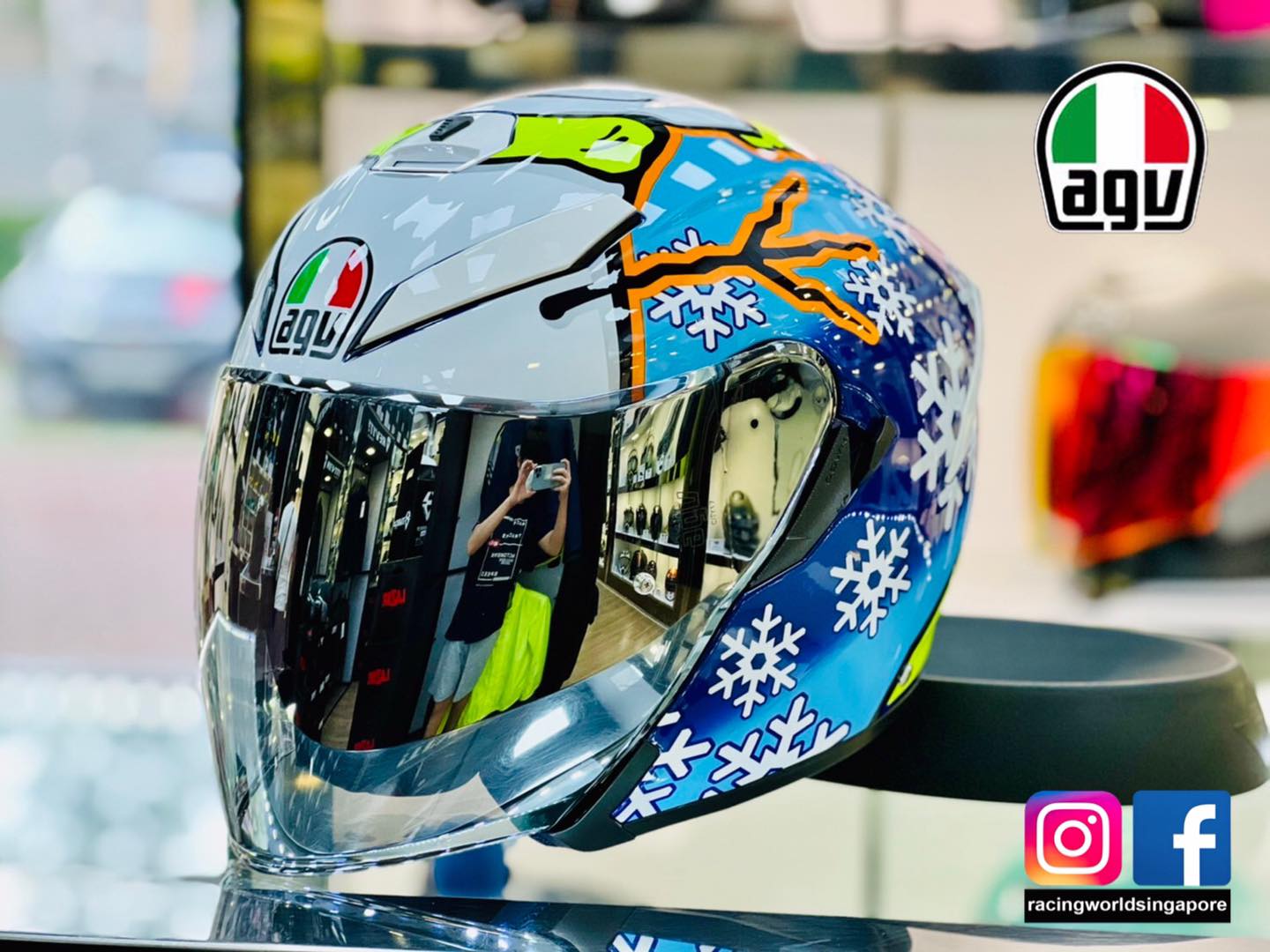 AGV K-3 SV Rossi winter test 2016 helmet review