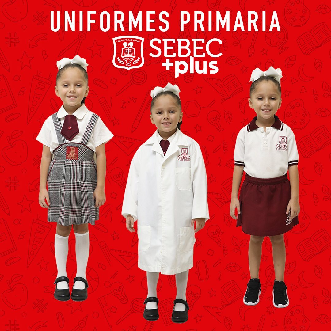 Colegio SEBEC - Uniformes primaria ciclo escolar 2022-2023 📚 ️