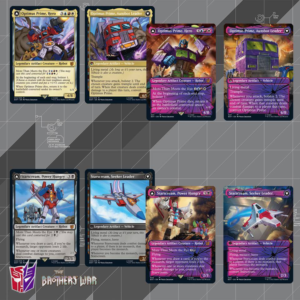 mtg all transformer cards Magic: The Gathering Secret Lair: Transformers: Roll Out or Rise Up (Foil) : Toys & Games When you do transformers cards mtg Take a