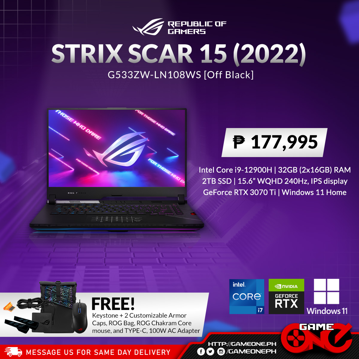Game One PH - Draw more frames and win more games with the Asus ROG ...