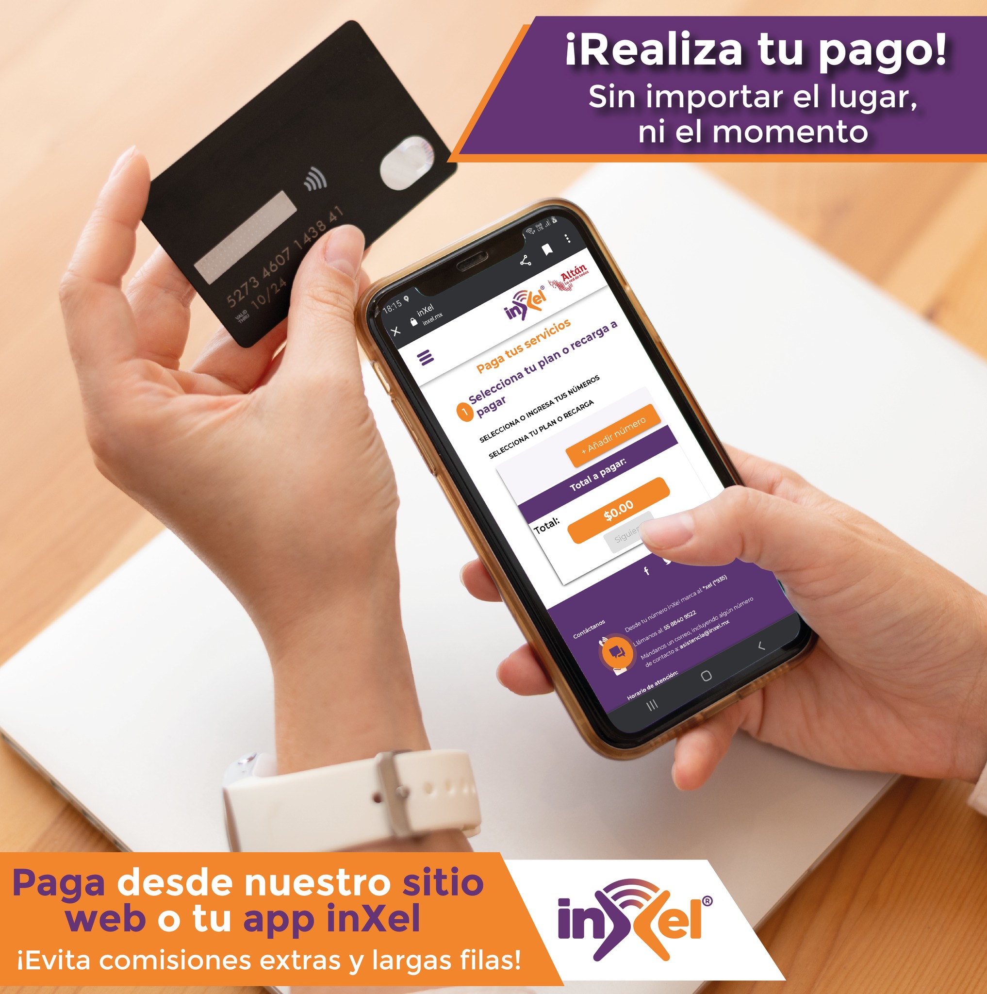 Inxel_mx - ¡Pagar nunca fue tan fácil! Realiza el pago de... | Facebook