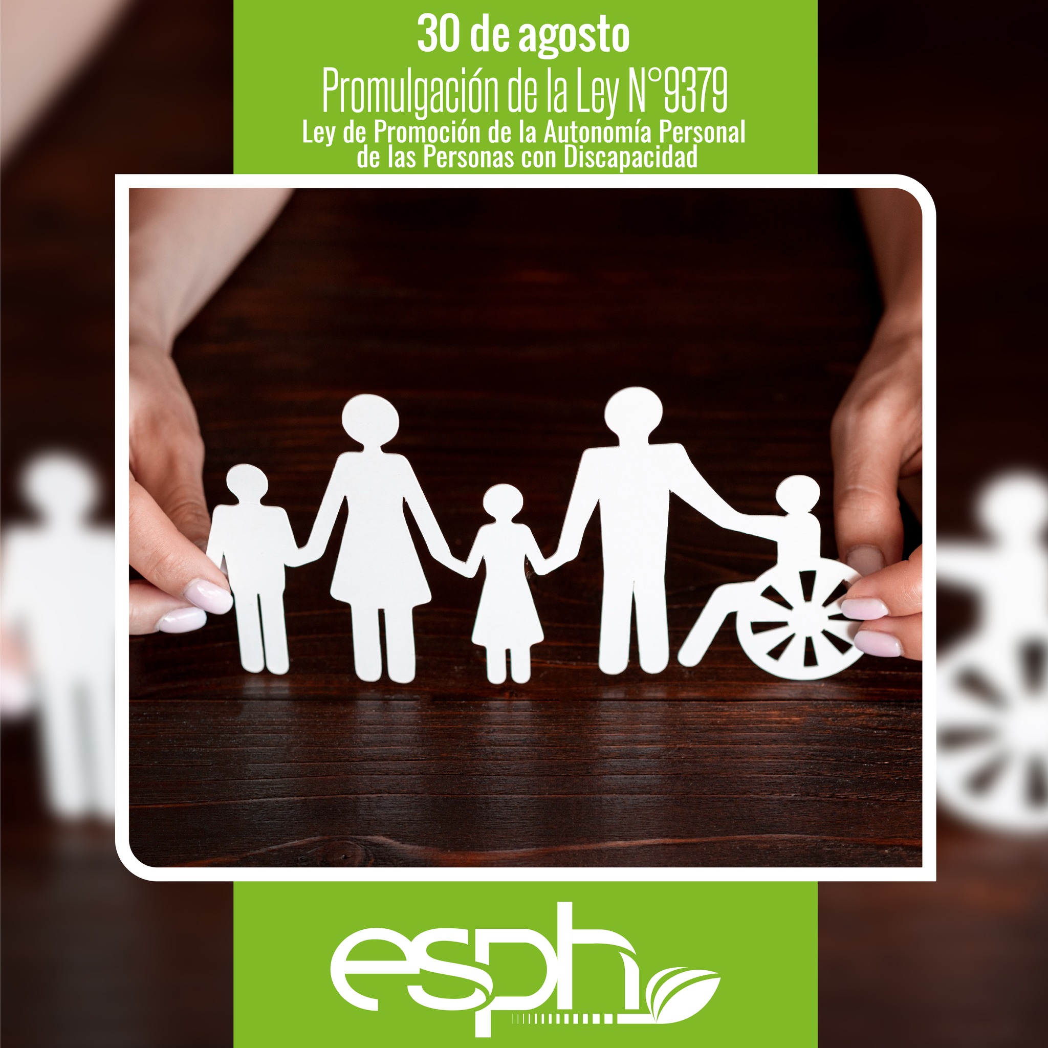 Esph Heredia - La promulgación de la Ley N°9379 tiene como...