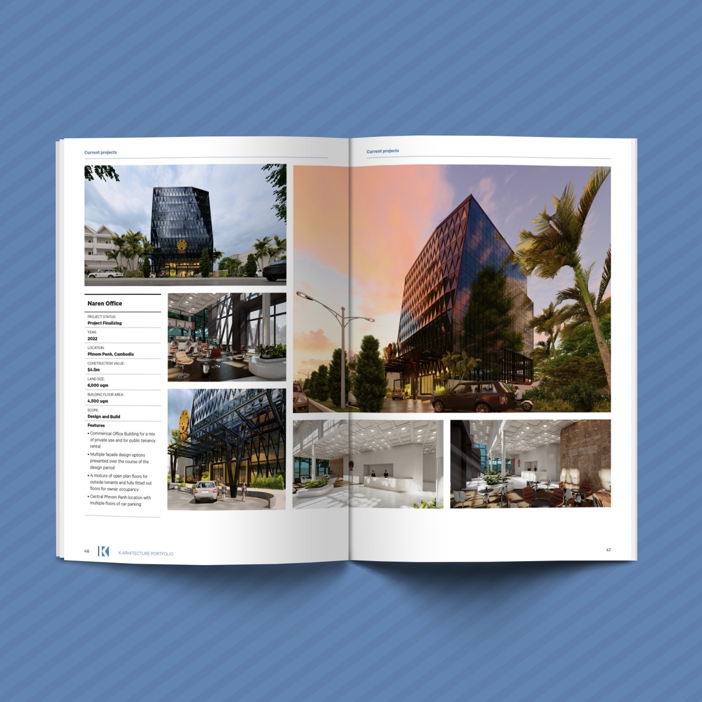 BMP design - K-architecture Portfolio design&layout🏢 ....