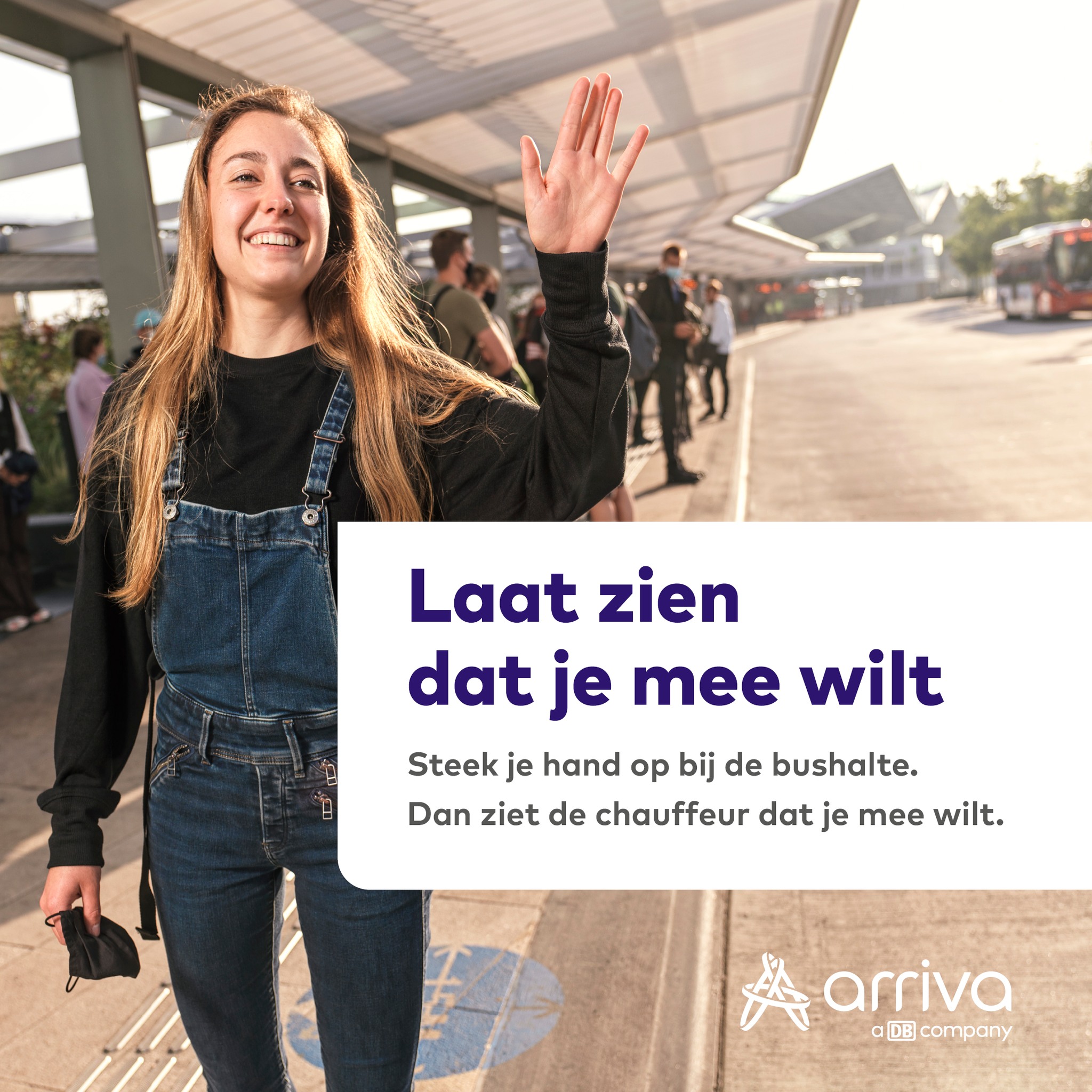 Arriva Nederland - Sta je bij de bushalte te wachten op de bus? Laat je ...