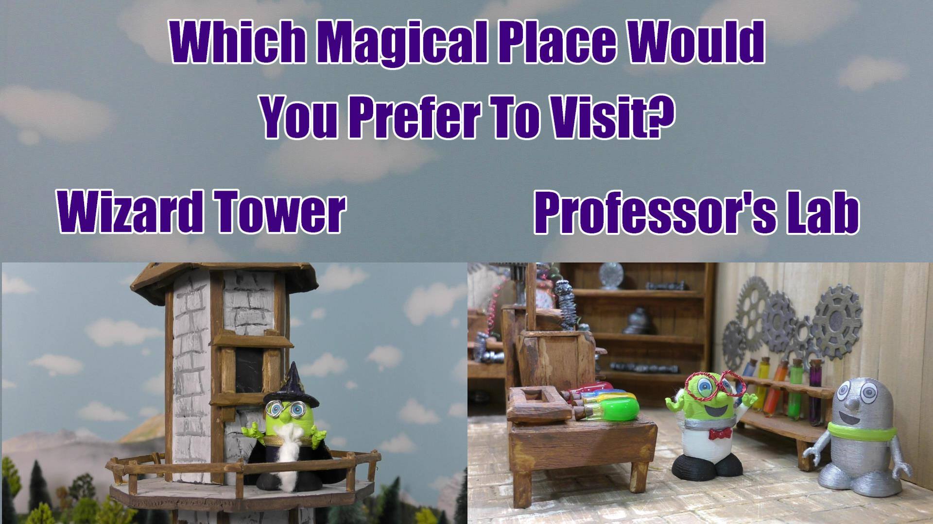 Funlings - Which magical place would you prefer to visit?...