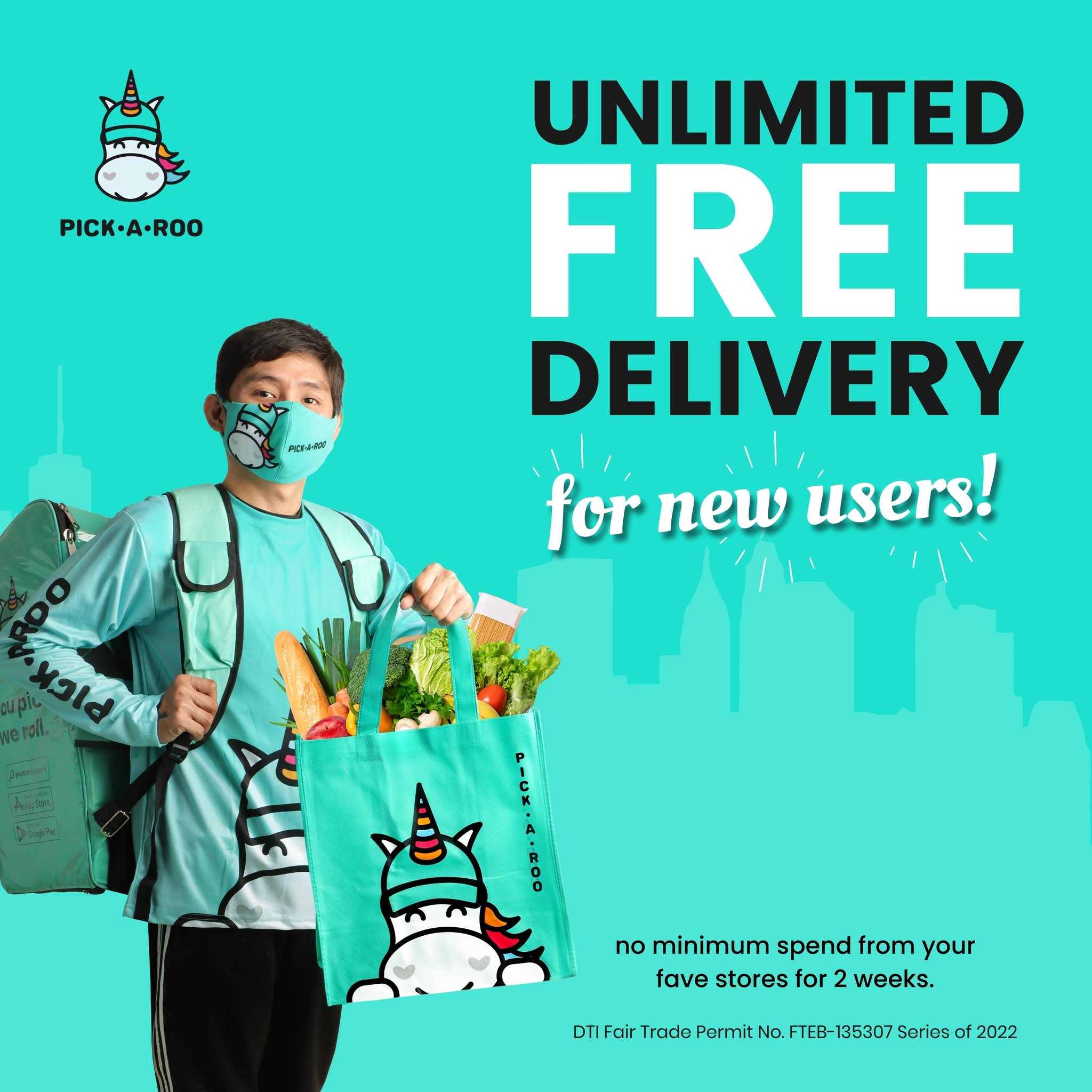 Pick.A.Roo - Here's our welcome gift for new users! 🤩 All... | Facebook