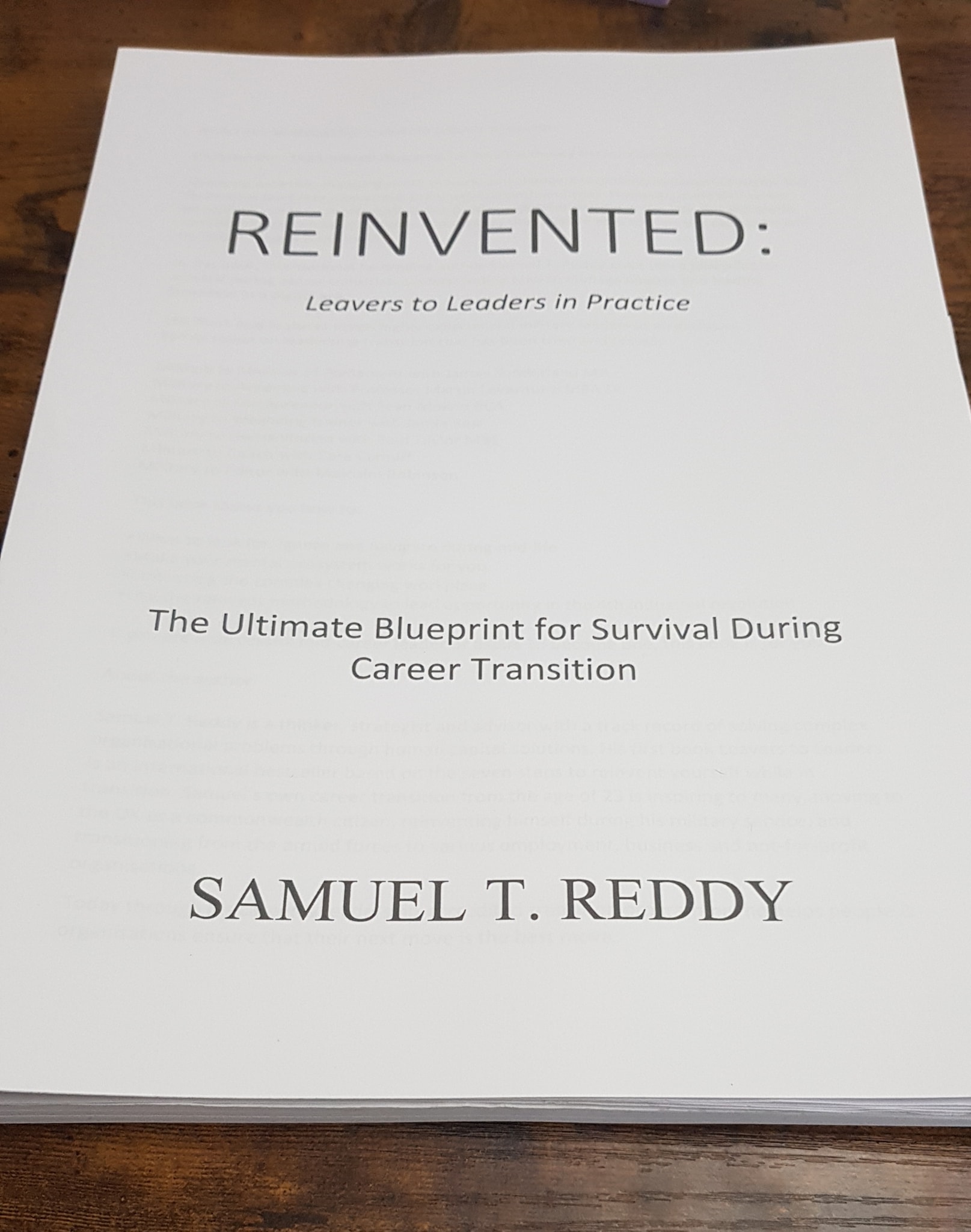 Samuel T. Reddy - Finally😅...the fruit of hard labour is...