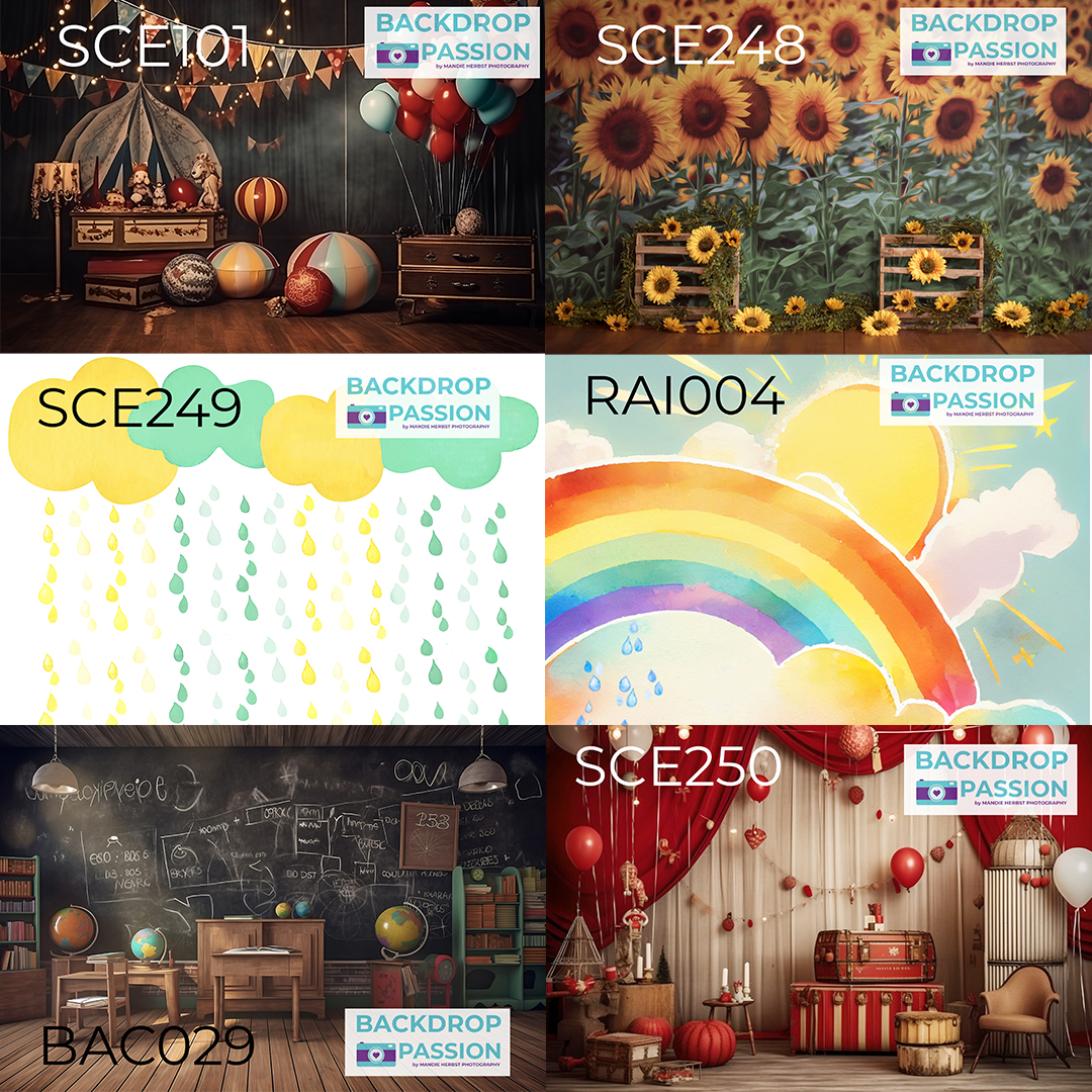 A few stunning new themed scene and... - Backdrop Passion SA