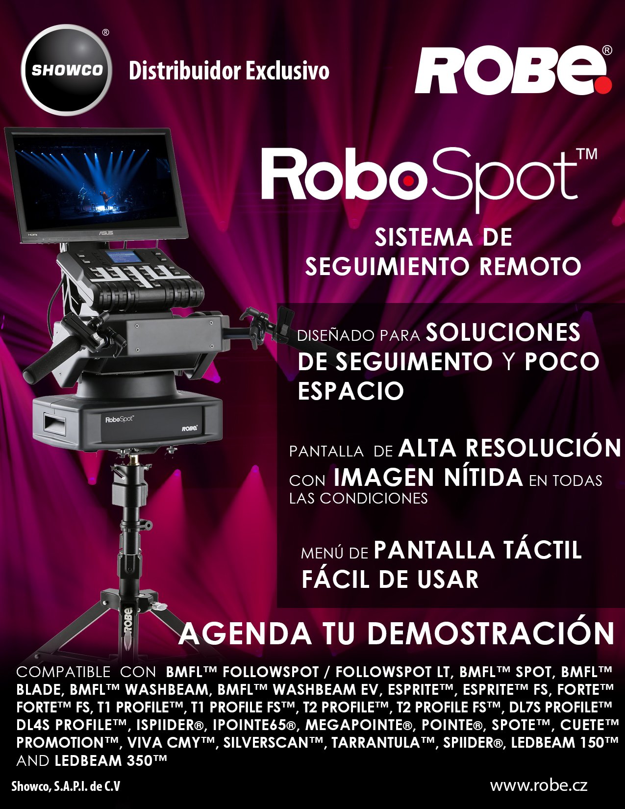 Conoce #RoboSpot el Sistema de... - Showco SAPI de CV.