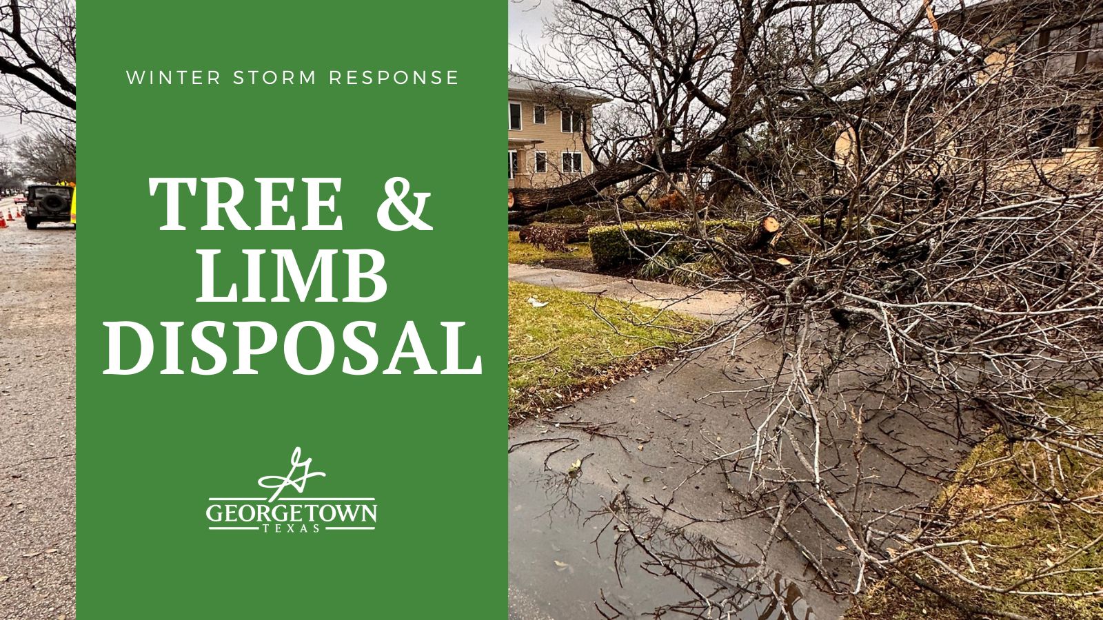 City - 🌳Need to dispose of downed trees and limbs on your property from ...