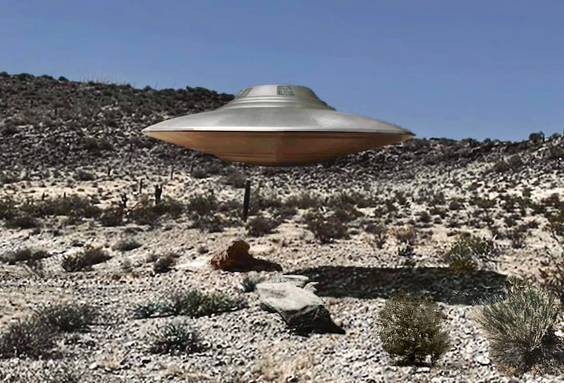 1/48 Testors Area S4 UFO completed