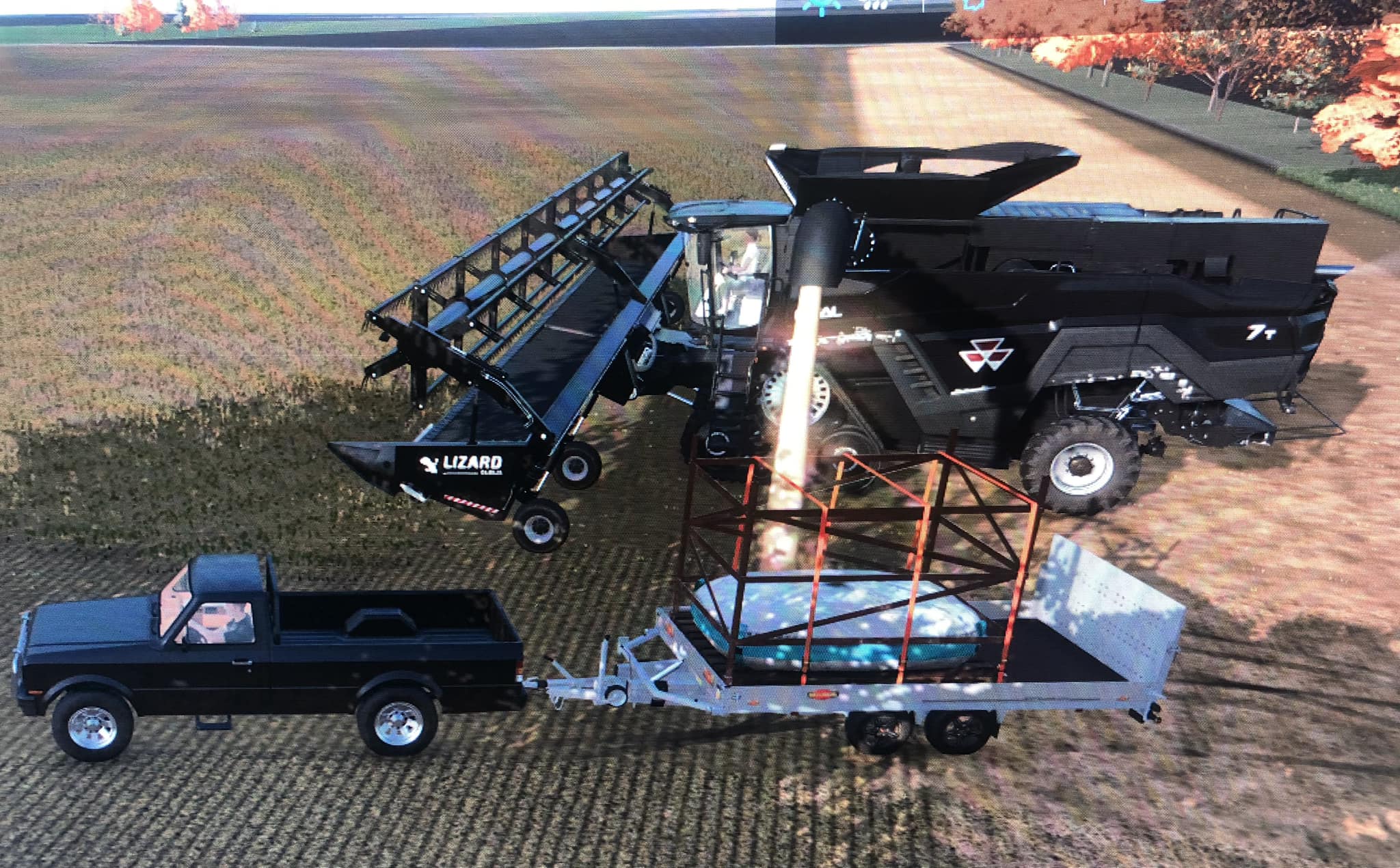 Global goods transport pallet for faster farming