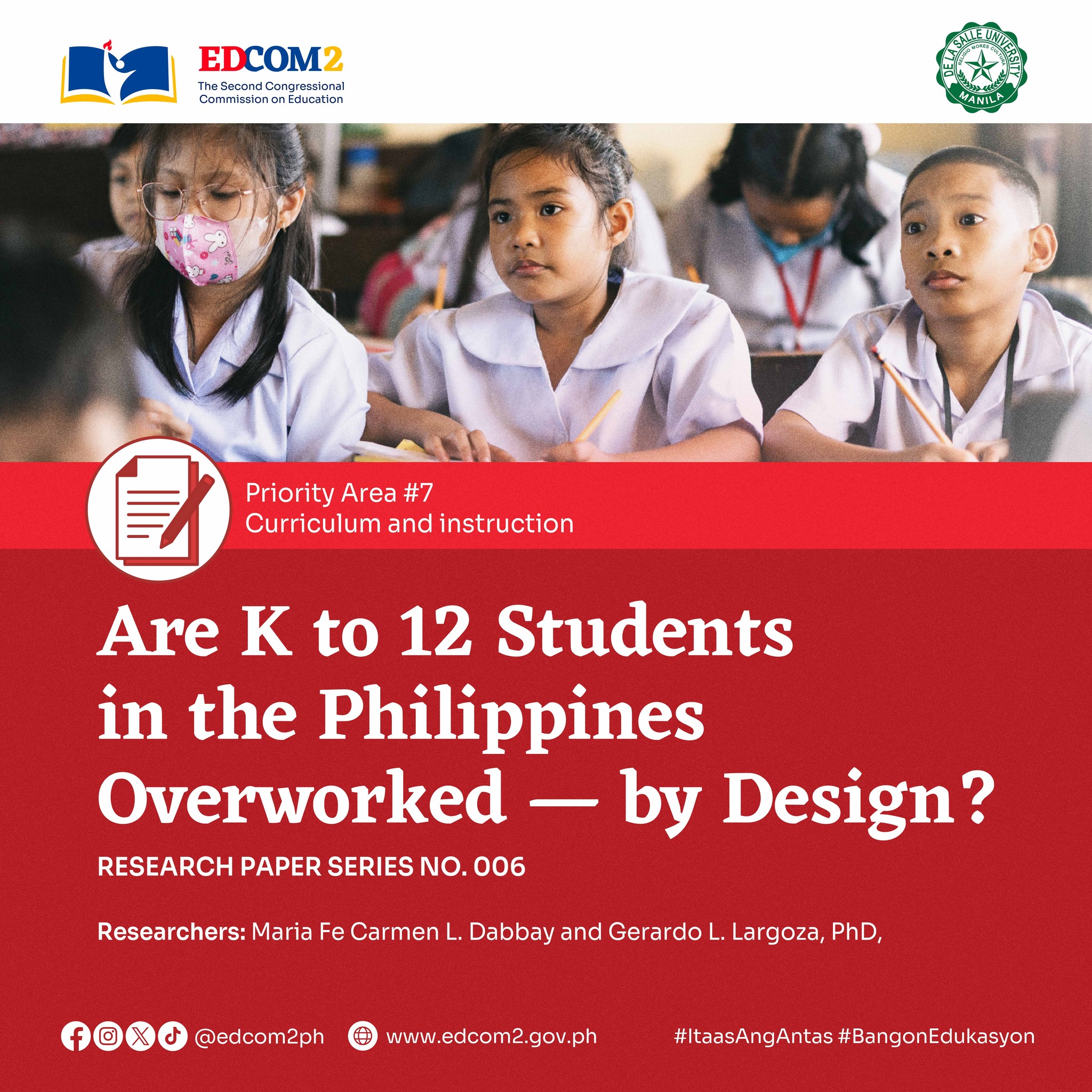 𝗡𝗘𝗪 𝗣𝗨𝗕𝗟𝗜𝗖𝗔𝗧𝗜𝗢𝗡 𝗔𝗟𝗘𝗥𝗧! 📢 Are K to 12 students in the Philippines ...