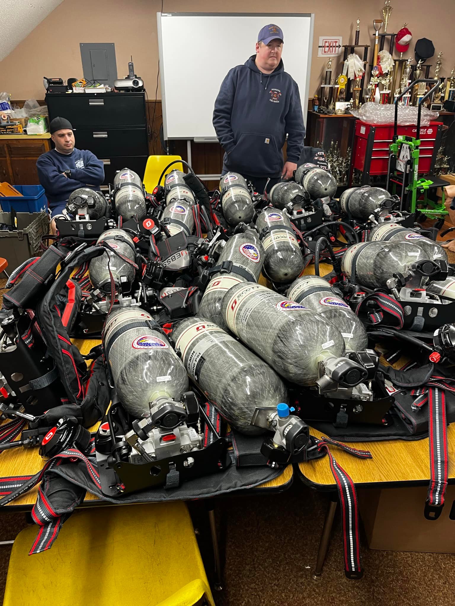 The RFDs new Scott SCBA’a... - Rochester Fire Department | Facebook