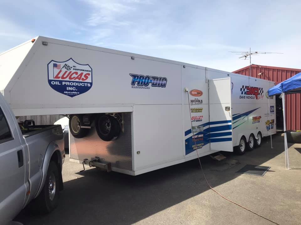 Enclosed gooseneck trailer.... - David Nichols Racing | Facebook