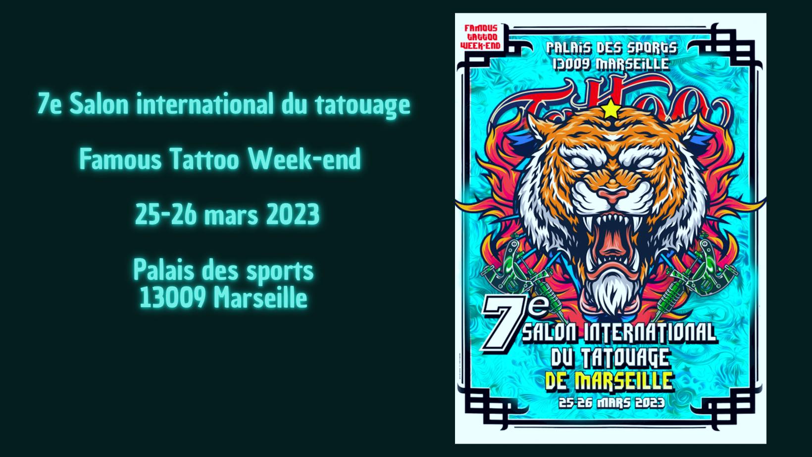 Salon Du Tatouage Marseille 2023