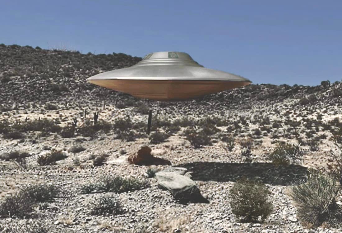1/48 Testors Area S4 UFO completed