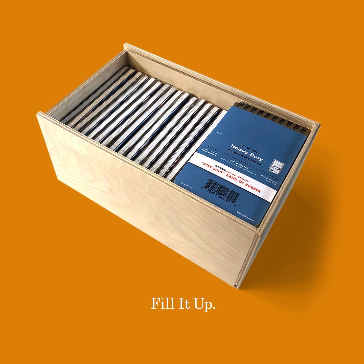 Field Notes - Custom-manufactured in Brooklyn, New York...