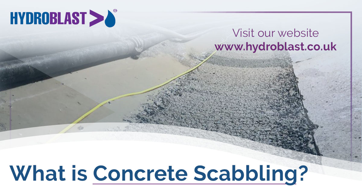 Hydroblast UK - Concrete scabbling is a mechanical process... | Facebook