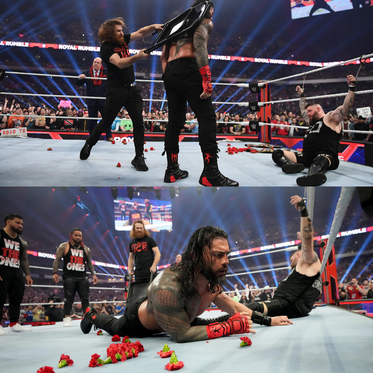 2000s WWE - The pop when Sami hit Roman with the chair......