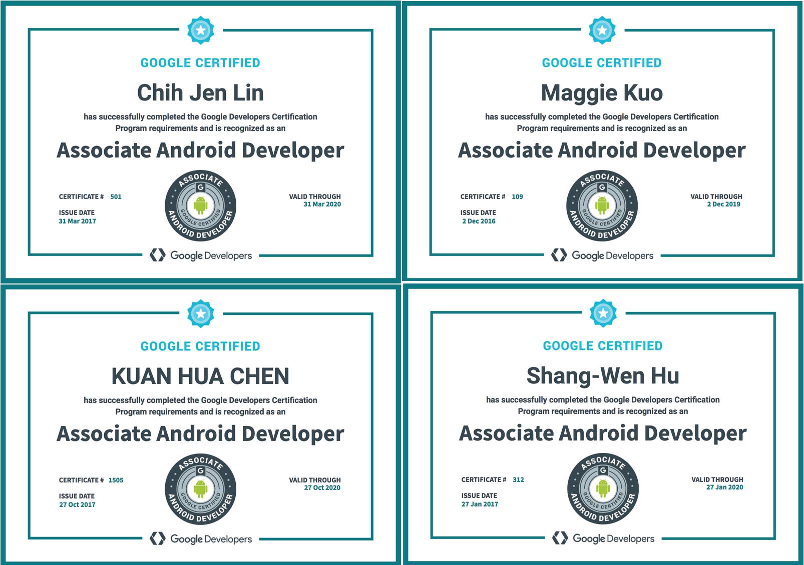 Associate Android Developer Certification 綠豆湯 | Facebook