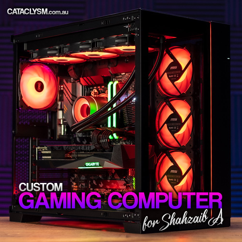 ⭐ Check out Shahzaib's Custom PC! ⭐... - Cataclysm Computers