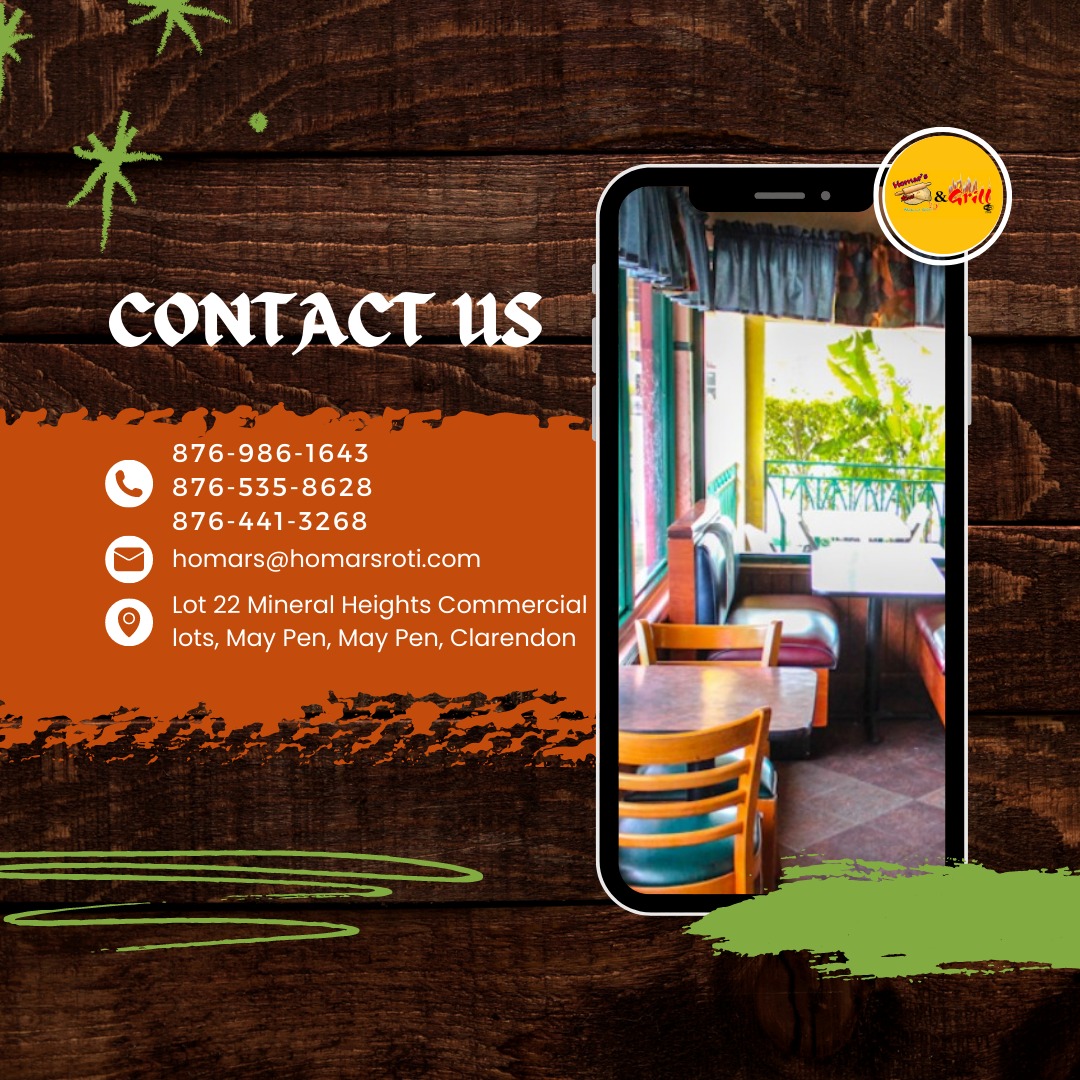 Dine in with us today! We have 3... - Homar`s Roti & Grill | Facebook