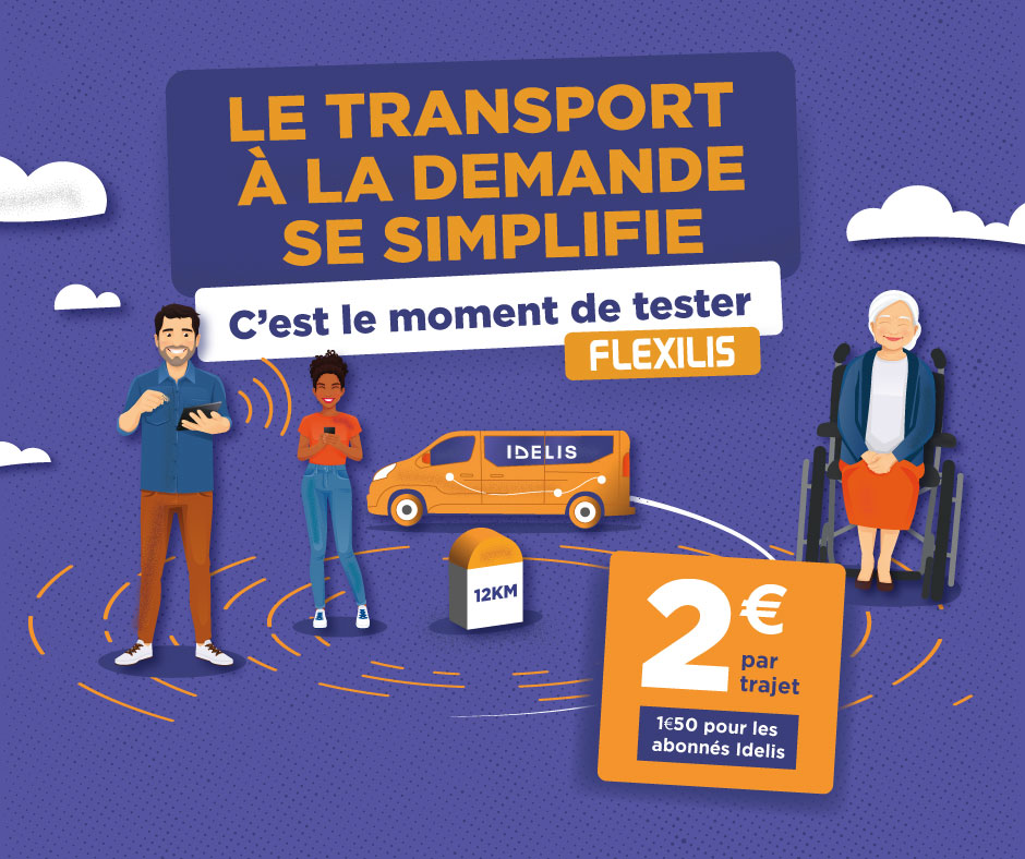 IDELIS - 👋 Tout savoir sur Flexilis : le transport à la...